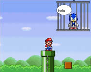 Super Mario save Sonic online jtk